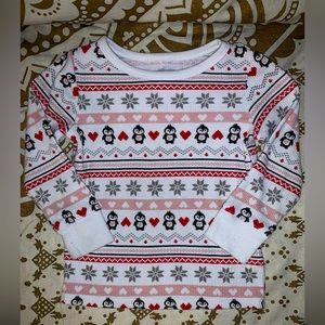Festive toddler thermal shirt